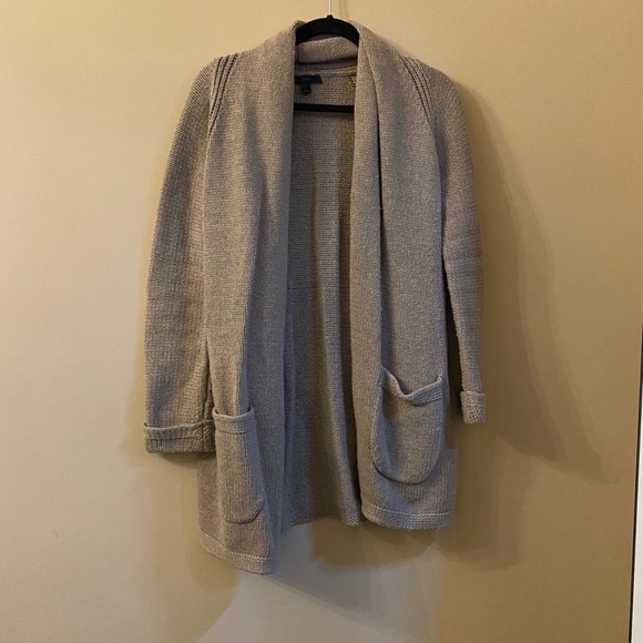 J Crew Oatmeal Open Cardigan - Picture 1 of 4